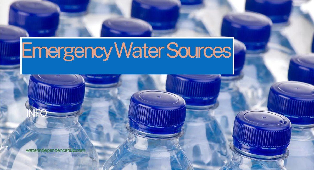 Emergency Water Sources You Can Use When Storage Runs Out